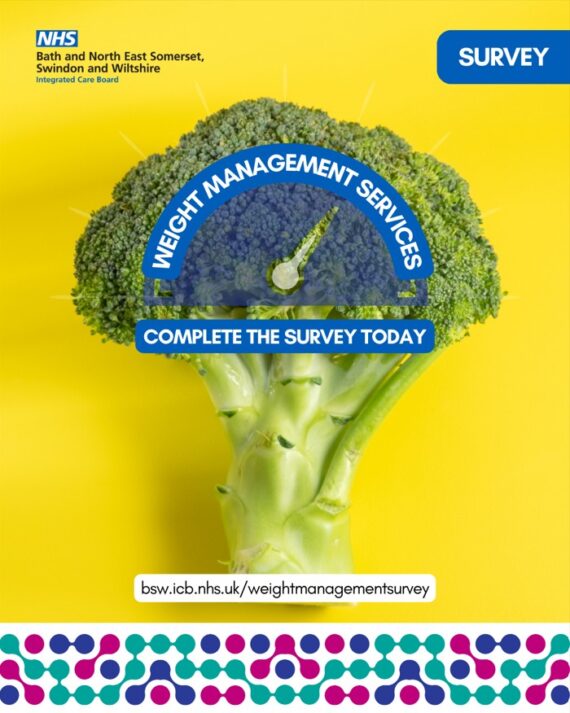 NHS Weight management survey graphic