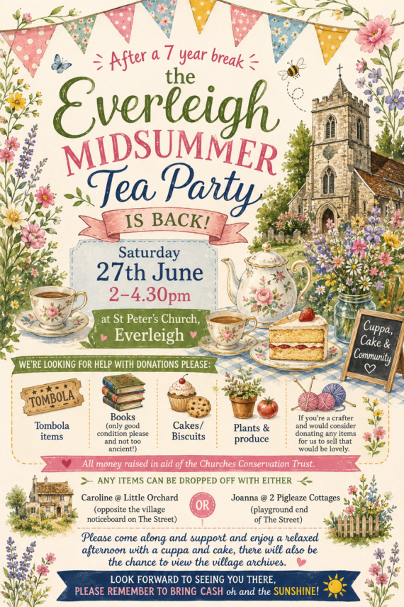 The Everleigh Midsummer Tea Party is back