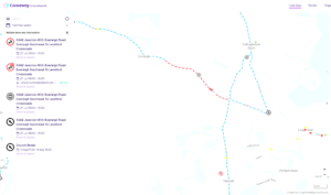 A342 JUNCTION WITH EVERLEIGH ROAD EVERLEIGH SOUTHEAST TO LECKFORD CROSSROADS - A342. W3w ///breezy.slogans.grudging